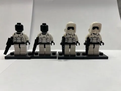 new LEGO Star Wars Imperial Scout Trooper Minifig Lot of 4