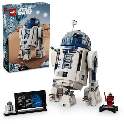 LEGO Star Wars R2-D2 Brick Built Droid Figure Building Set Toy Gift