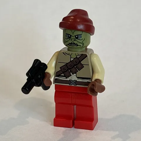 LEGO Star Wars Kithaba sw0397 Klatooinian Skiff Guard 9496 Desert Skiff Rare