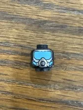 LEGO Batman - Minifig, Head Dual Sided - Batman / Silver Mask w/ Blue Goggles