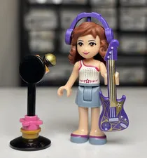 LEGO Friends Olivia frnd0109 Minifigure Mini Doll 41103 Pop Star Recording Studi