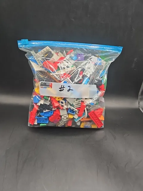 LEGO Bulk Lot of 2 Pounds Bricks Parts and Pieces Genuine 2 Lbs Grab Bag #2
