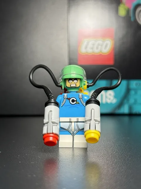 NEW The Lego Batman Movie: Condiment King Custom Lego Minifigure