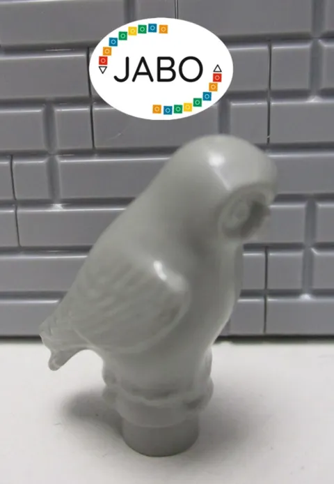 (D12/3/1) Lego Animal 40232 Owl Bird old light grey