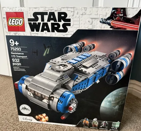 Lego Star Wars Galaxy’s Edge Resistance I-TS Transport 75293 New In Box