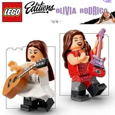 LEGO Editions Minifigures ONLY from set #43031 Olivia Rodrigo's Dual Guitar