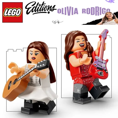 LEGO Editions Minifigures ONLY from set #43031 Olivia Rodrigo's Dual Guitar