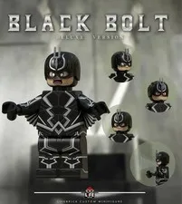 LEGO Marvel Black Bolt + Expansion custom minifigure By Lifebrick