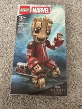 LEGO Marvel Ravager Jumpsuit Groot 76341 Complete Set 604 pcs 10+ Box