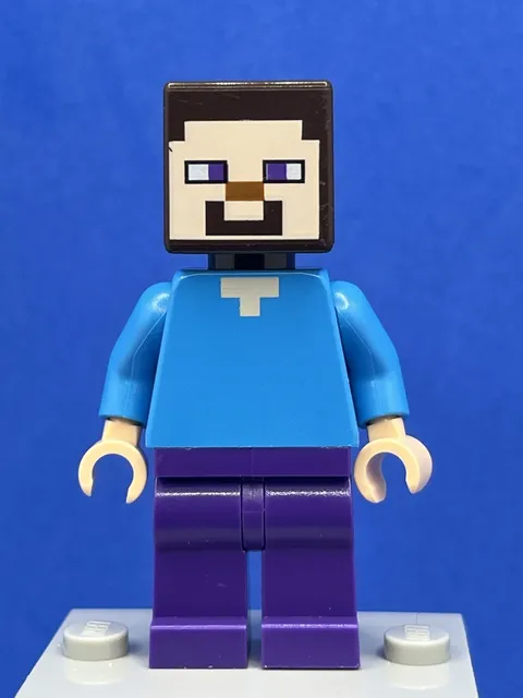 Steve (Dark Purple Legs) LEGO Minecraft MIN009