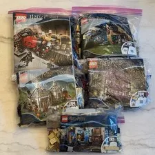 Lot Of 5 Lego Harry Potter Incomplete Sets 75966 75947 75957 75968 75955 Manuals