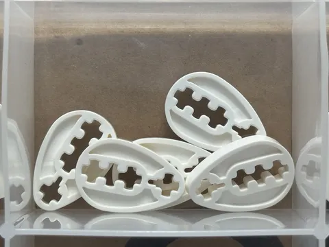 LEGO Parts - White Technic Cam - No 6575 - QTY 5