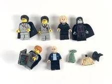 Vintage LEGO Harry Potter Minifigure Lot of Snape, Harry Potter, Ron Plus Extras