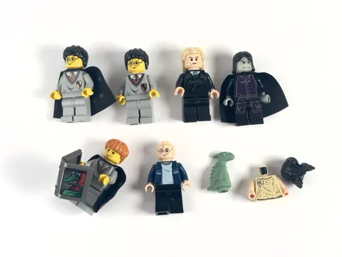 Vintage LEGO Harry Potter Minifigure Lot of Snape, Harry Potter, Ron Plus Extras