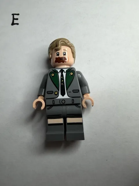 Lego Willy Wonka Chocolate Augustus Gloop Minifig Minifigure 21360 New!