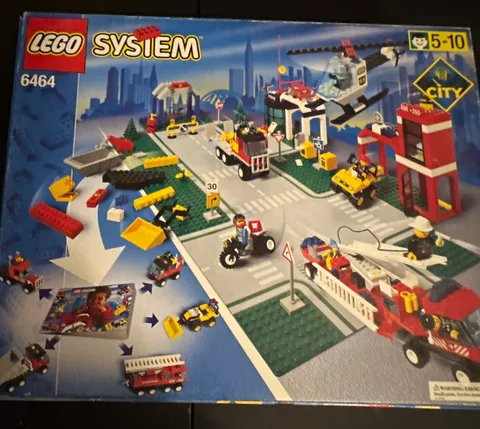 LEGO System 6464 Super Rescue City /  SEALED  BOX. Great Set To Build With Kids
