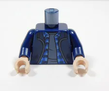 LEGO Harry Potter Dark Blue w/ Dark Gray Printed Torso Minifig S9