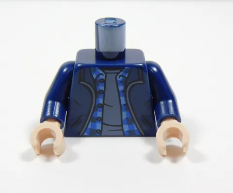 LEGO Harry Potter Dark Blue w/ Dark Gray Printed Torso Minifig S9