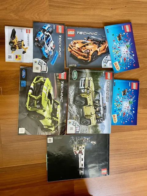 Lot Of LEGO TECHNIC Instruction Manual Booklets 42110 42091 42093 42197 + More!