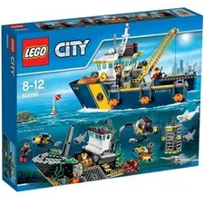 LEGO City 60095 Deep Sea Exploration Vessel Ship Complete Set Instructions Near