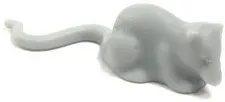 LEGO LOOSE Animal Figure Light Gray Rat [Crawling] by Harry Potter