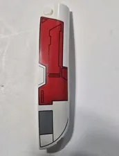 White Wedge 10 x 2 x 2 Left with SW The Crimson Firehawk 77180pb02
