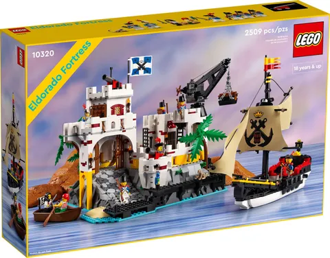 Icons Eldorado Fortress - 10320 NEW! Parts 2509x
