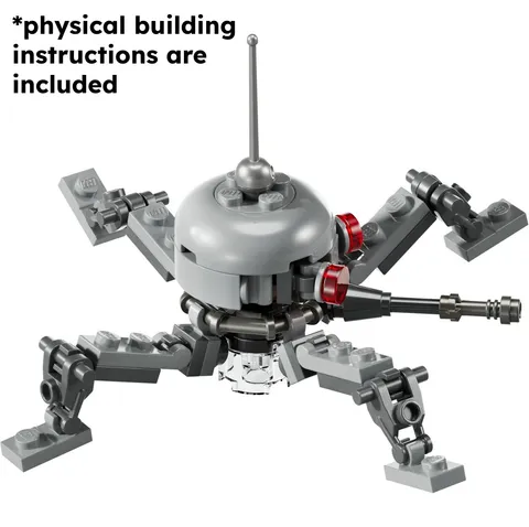 LEGO Star Wars Dwarf Spider Droid Minifigure Mini Build 75431 327th Battle Pack