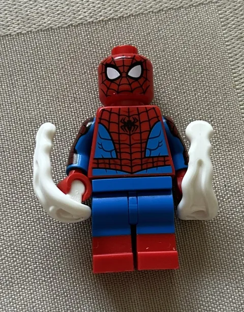 LEGO Spider-man minifigure sh684 with Printed Arms and web