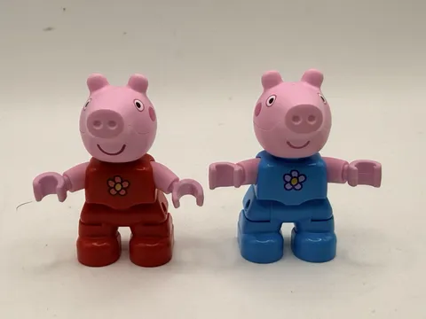Lego Duplo Figures, Lot of 2: George Pig, Peppa Pig