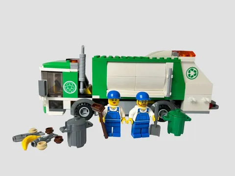 LEGO City 4432 Garbage Truck 2012 Retired Complete w/ Minifigs Manual