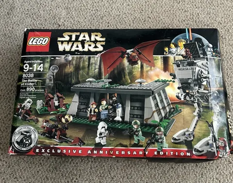 LEGO Star Wars: The Battle of Endor (8038) Open Box Sealed Bags