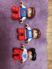 Duplo Little People Replacements - 2 Boys And 1 Girl