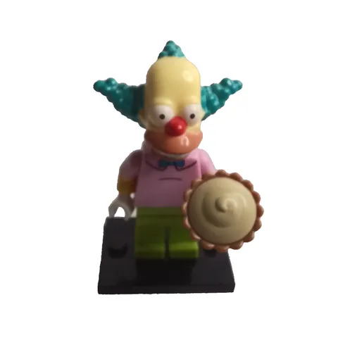 LEGO Minifigure The Simpsons 71005 Krusty The Clown Pie in Face 2014