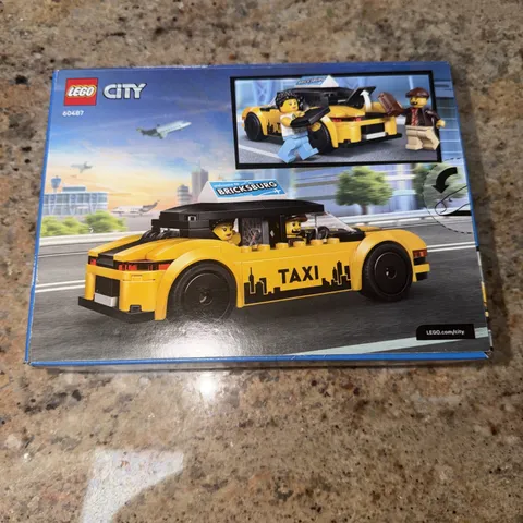 LEGO City Yellow Taxi Car Building Toy 60487 SEE DETAILS
