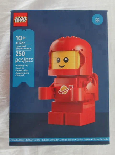 Lego Up-Scaled Baby Astronaut (Red) GWP Set #40767 2025 MISB