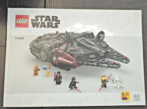 LEGO Star Wars 75389 The Dark Falcon Instruction Manual Book Booklet ONLY