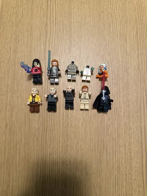 LEGO Star Wars Jedi & Sith mini fig lot READ DESCRIPTION
