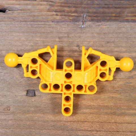 LEGO Bionicle Upper Torso Shoulders Bright Light Orange Flame Orange Part 53545