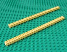LEGO Technic Rack 2 Yellow Pieces 20 Length Set