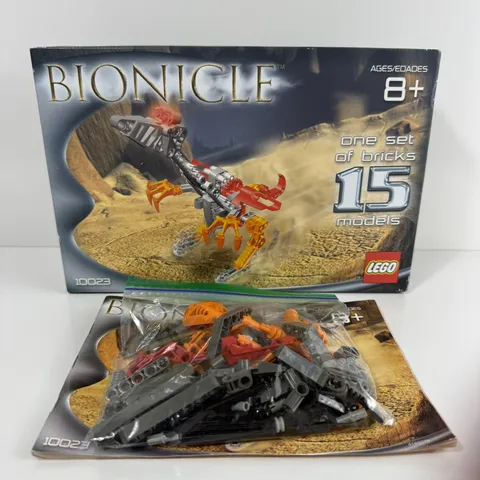 Lego Bionicle 10023 Master Builder Set With Box & Instructions 100% Complete