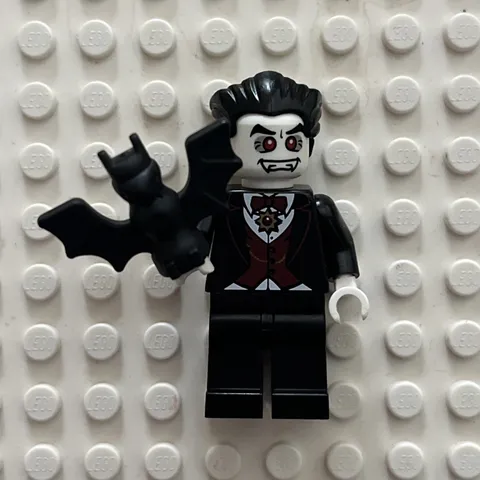 Lego Vampire Mini Figure With Bat