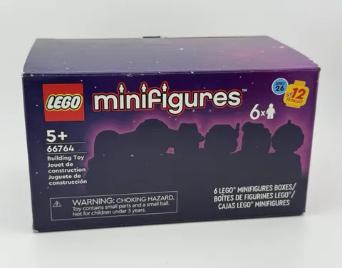 LEGO Minifigures Series 26 6 Pack Box Set 66764 Ages 5+ (6 pcs)