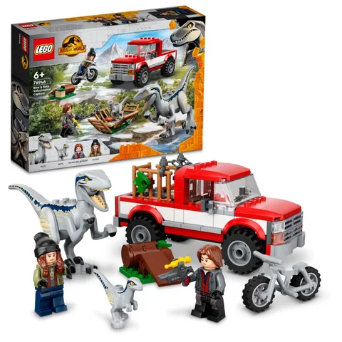 LEGO Jurassic World 76946 Blue & Beta Velociraptor Capture Sealed