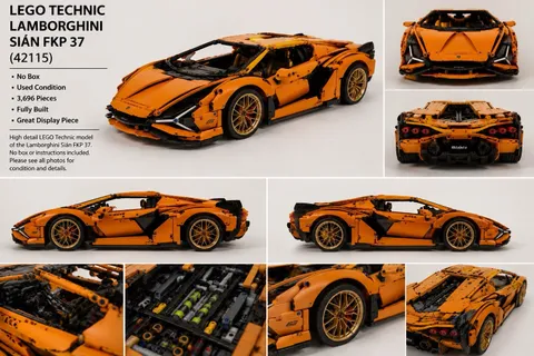 LEGO Technic Lamborghini Sián FKP 37 42115 Limited Edition 3,696 pcs