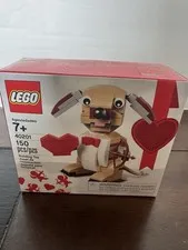 LEGO 40201 Valentine Dog NEW Sealed Retired Seasonal Valentine’s Day Set