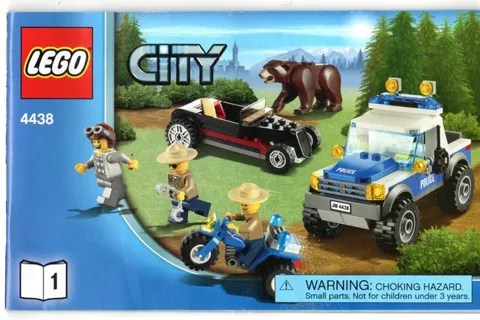 Lego ~  Instructions Manual Booklet Only ~ City 4438 Book 1