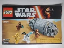 Lego Star Wars 75136 Droid Escape Pod Instruction Manual Only