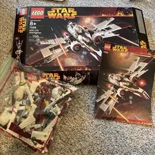 LEGO Star Wars: ARC-170 Fighter (7259) Complete Set Open Box Inc Instruc Figs