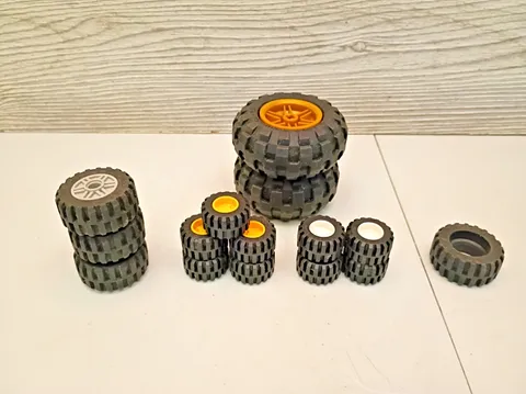 Lego Tires Wheels Pieces Random Lot & Sizes Legos Tires
